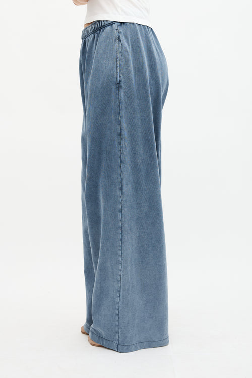 Acne Studios Faded Wide Leg Sweatpant