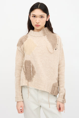 Acne Studios Fall 2017 Ovira Patch Sweater