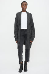 Acne Studios Wool & Mohair Open Cardigan