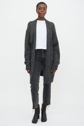Acne Studios Wool & Mohair Open Cardigan