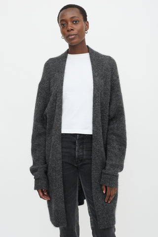 Acne Studios Wool & Mohair Open Cardigan