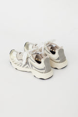 Acne Studios Grey & White Translucent Buzz Sneaker