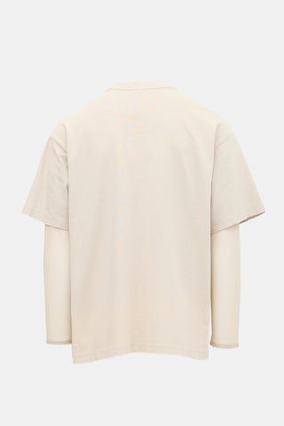 Acne Studios Layered Logo T-Shirt