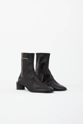 Acne Studios Leather Bertine Boot