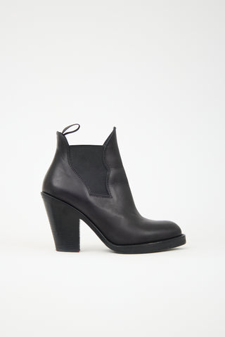 Acne Studios Leather Heeled Chelsea Boot