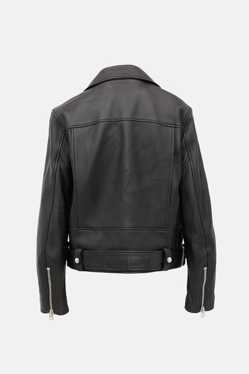 Acne Studios Leather New Merlyn Jacket
