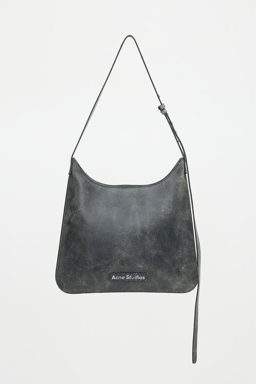 Acne Studios Leather Platt Crackle Bag