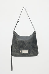Acne Studios Leather Platt Crackle Bag