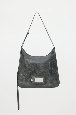 Acne Studios Leather Platt Crackle Bag