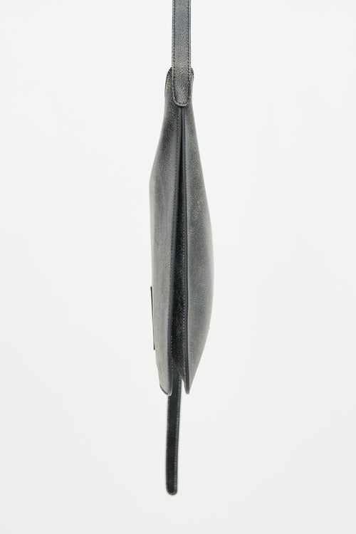 Acne Studios Leather Platt Crackle Bag