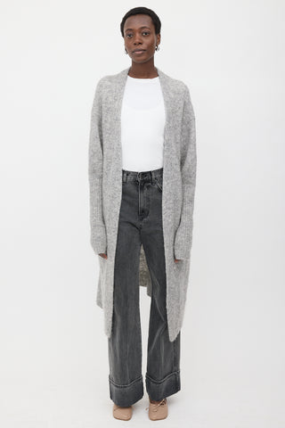 Acne Studios Mohair & Wool Raya Cardigan