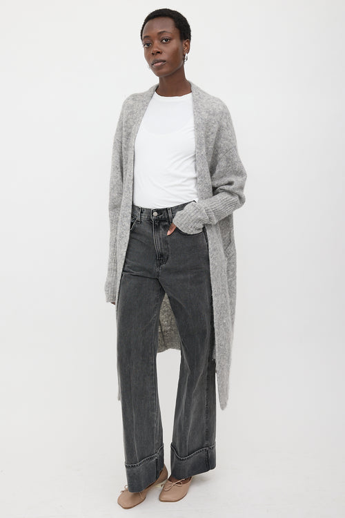 Acne Studios Mohair & Wool Raya Cardigan