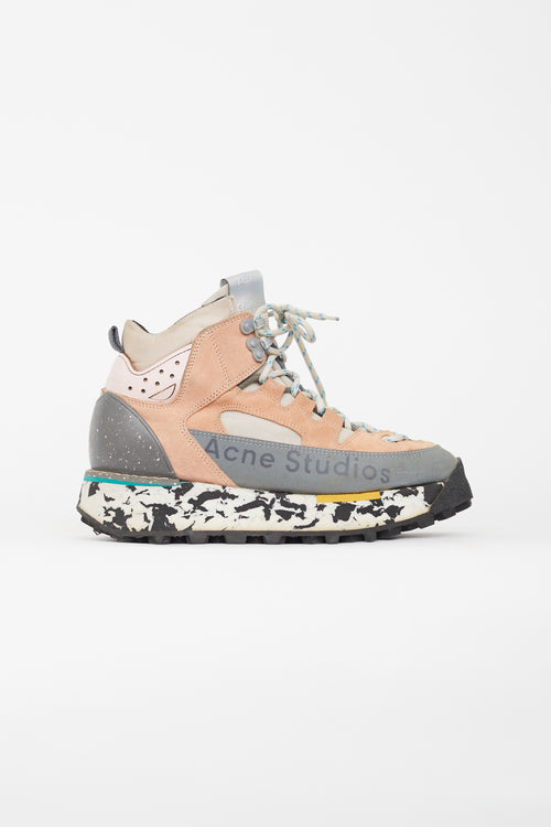 Acne Studios Multicolour Bertrand Hiking Boot