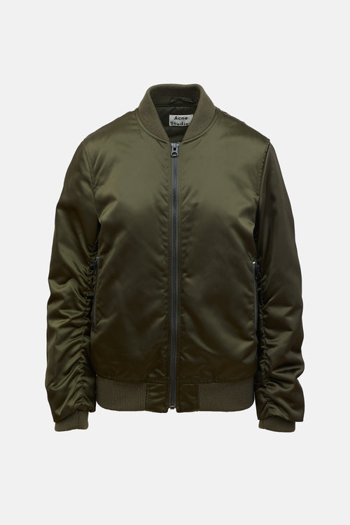 Acne Studios Nylon Leia Bomber Jacket