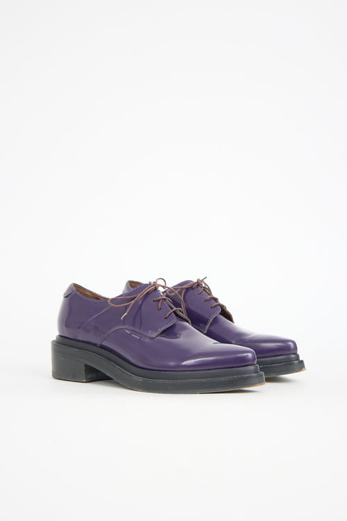 Acne Studios Patent Lark Oxford