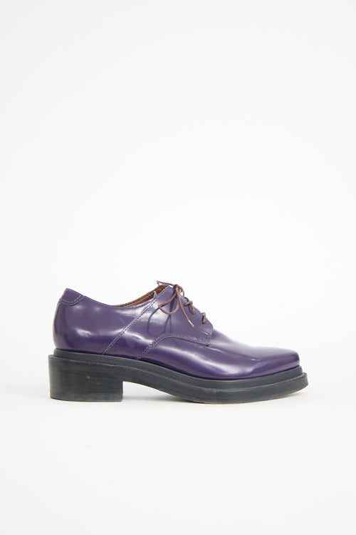 Acne Studios Patent Lark Oxford