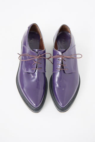 Acne Studios Patent Lark Oxford