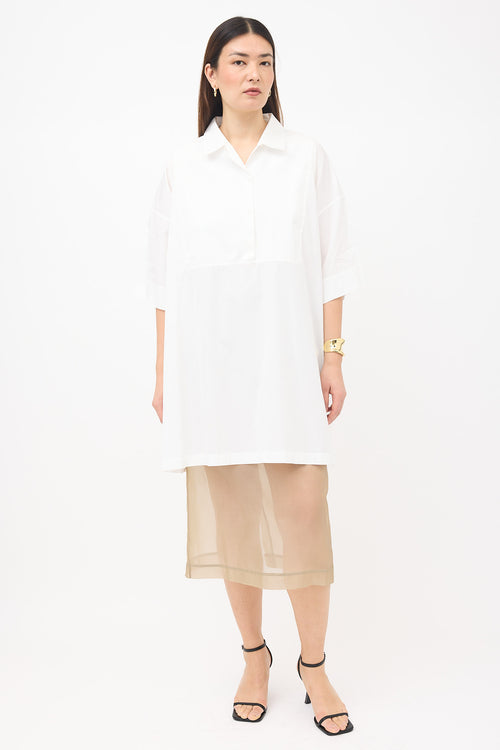 Acne Studios Poplin Sena Shirt Dress