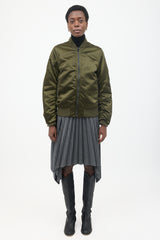 Acne Studios Satin Leia Bomber Jacket