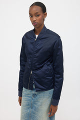 Acne Studios Satin Mylon Bomber Jacket