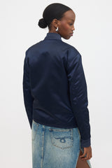 Acne Studios Satin Mylon Bomber Jacket