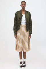 Acne Studios Satin Selo Bomber Jacket