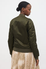 Acne Studios Satin Selo Bomber Jacket