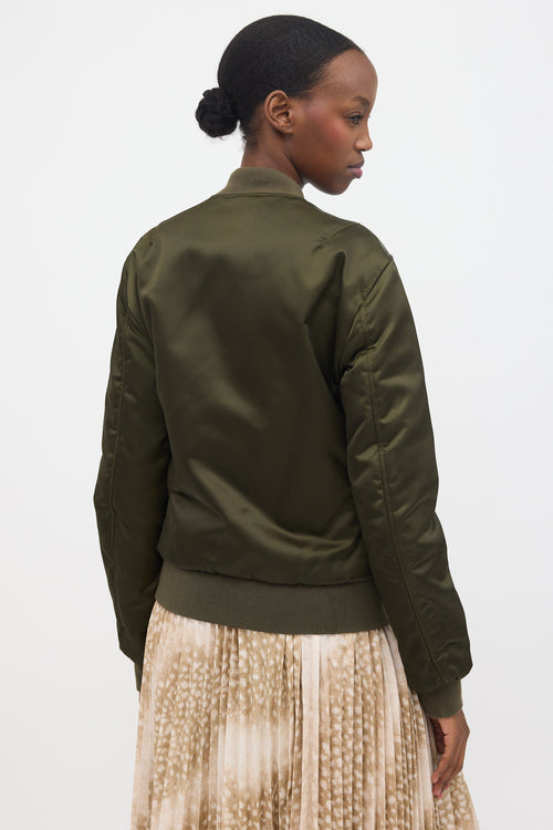 Acne Studios Satin Selo Bomber Jacket
