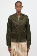 Acne Studios Satin Selo Bomber Jacket