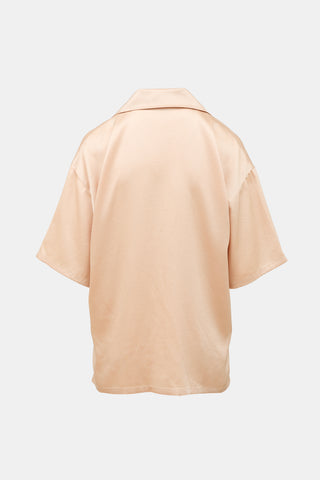Acne Studios Satin Short Sleeve Shirt