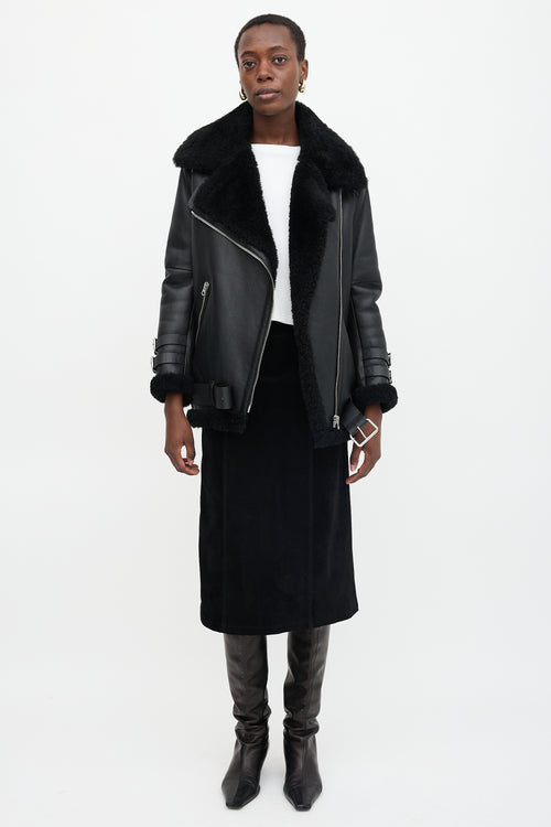 Acne Studios Shearling Velocite Jacket