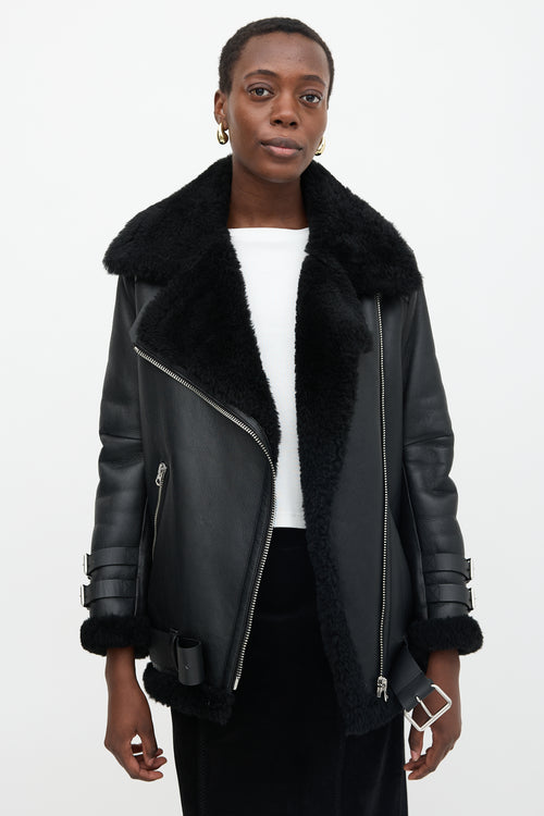 Acne Studios Shearling Velocite Jacket