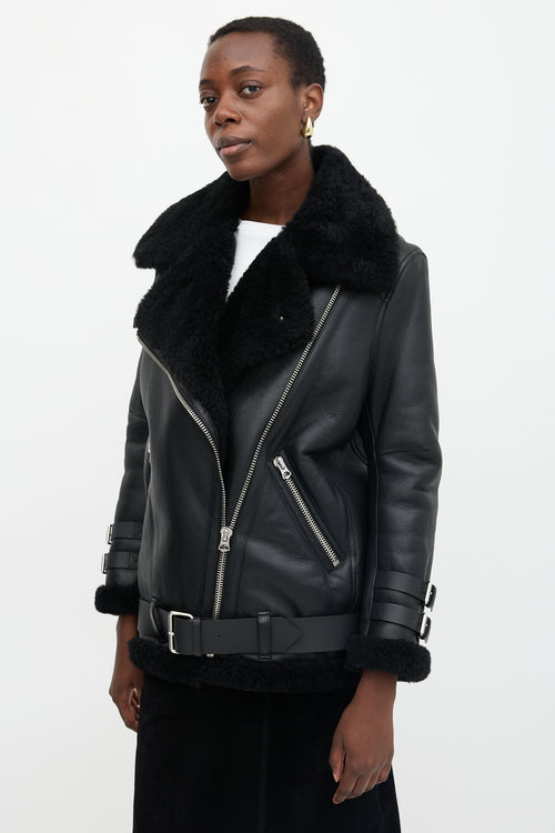 Acne Studios Shearling Velocite Jacket