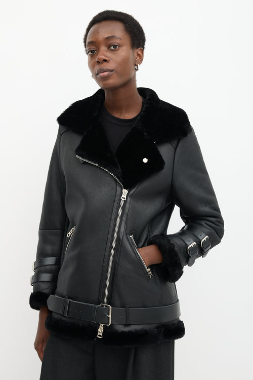 Acne Studios Shearling Velocite Jacket