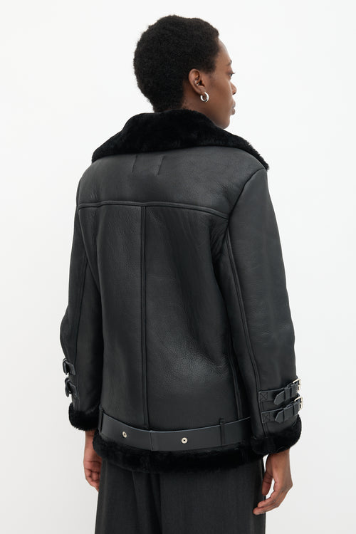 Acne Studios Shearling Velocite Jacket
