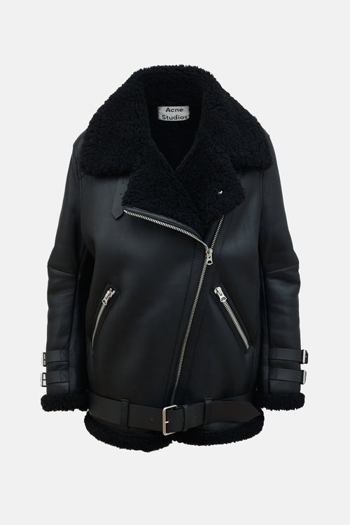 Acne Studios Shearling Velocite Jacket