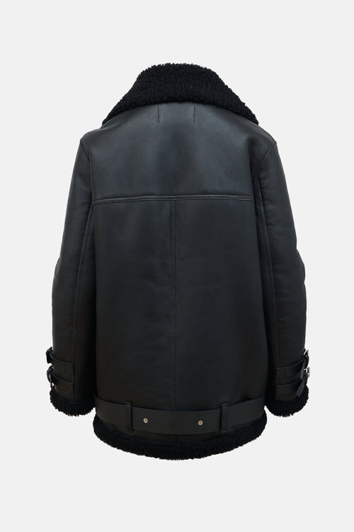 Acne Studios Shearling Velocite Jacket