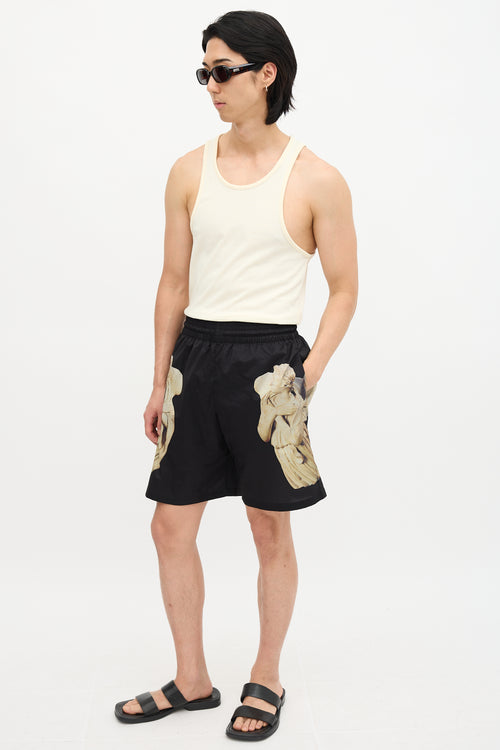 Acne Studios Statue Printed Swim Shorts