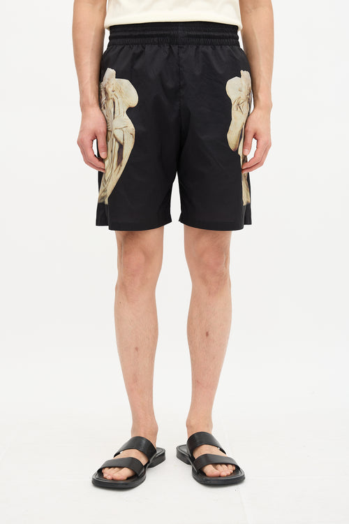 Acne Studios Statue Printed Swim Shorts