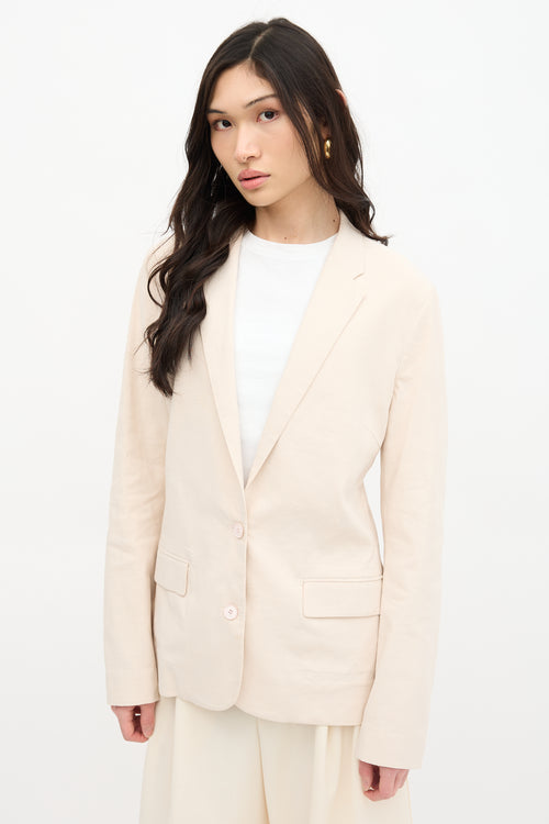 Acne Studios Stretch Linen Cindy Blazer