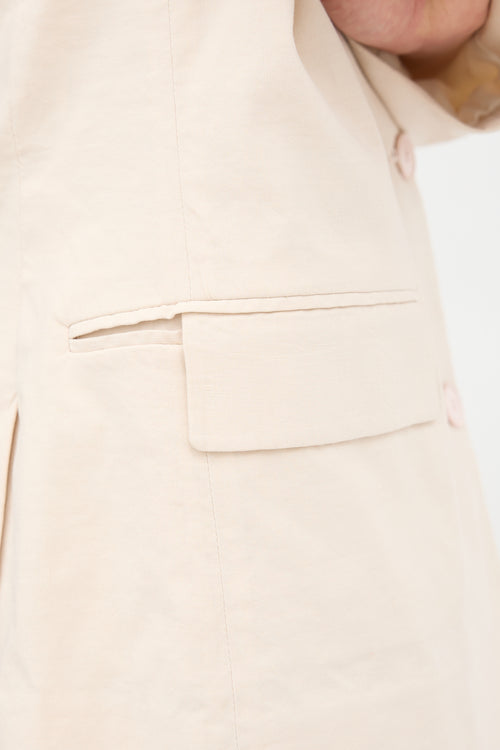 Acne Studios Stretch Linen Cindy Blazer