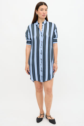 Acne Studios Striped Tunic Dress