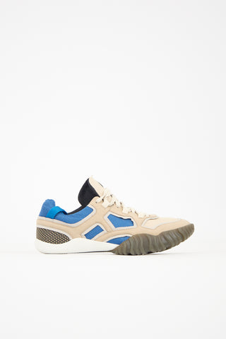 Acne Studios Suede & Mesh Berun Sneaker