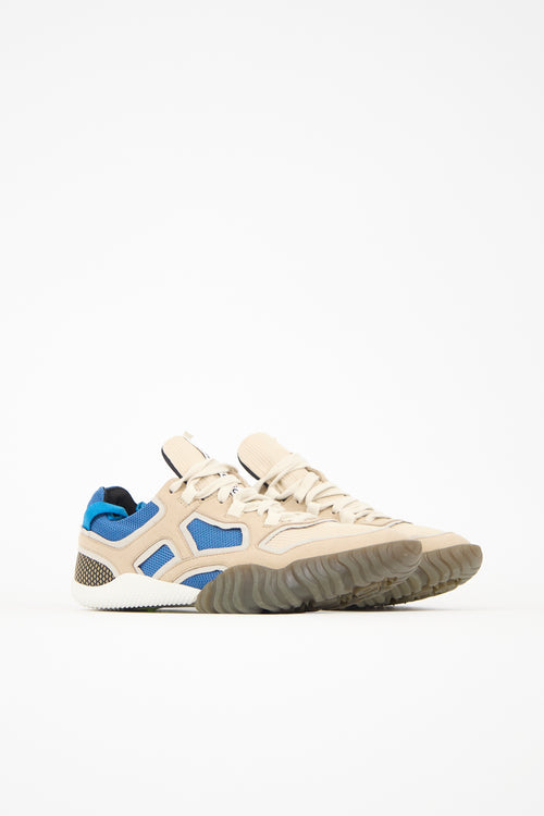 Acne Studios Suede & Mesh Berun Sneaker