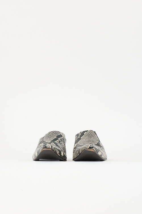 Acne Studios Textured Leather Mule