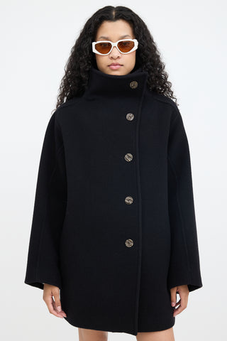 Acne Studios Wool Oschelle Funnel Coat