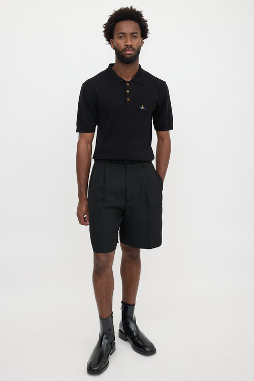 Acne Studios Wool Pleated Shorts