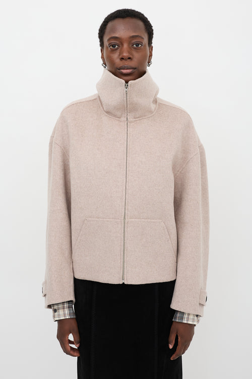 Acne Studios Wool & Cashmere Zip Jacket