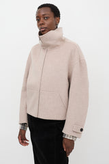 Acne Studios Wool & Cashmere Zip Jacket
