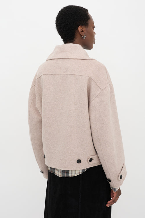 Acne Studios Wool & Cashmere Zip Jacket